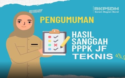 Hasil Akhir Seleksi Administrasi Pasca Sanggah Calon Pegawai Pemerintah Dengan Perjanjian Kerja (PPPK) Untuk Jabatan Fungsional Teknis Di Lingkungan Pemerintah Kabupaten Seram Bagian Barat Tahun Anggaran 2022